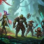 Figuren aus bekannten Onlinerollenspielen.