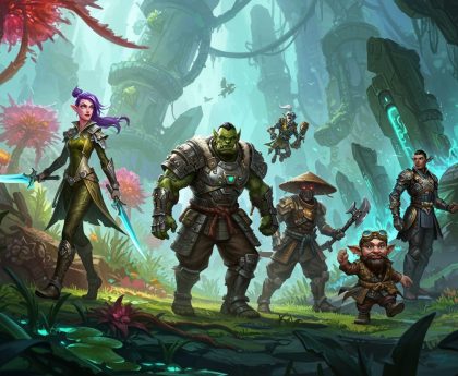 Figuren aus bekannten Onlinerollenspielen.